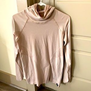 J crew/ new balance long sleeve running top